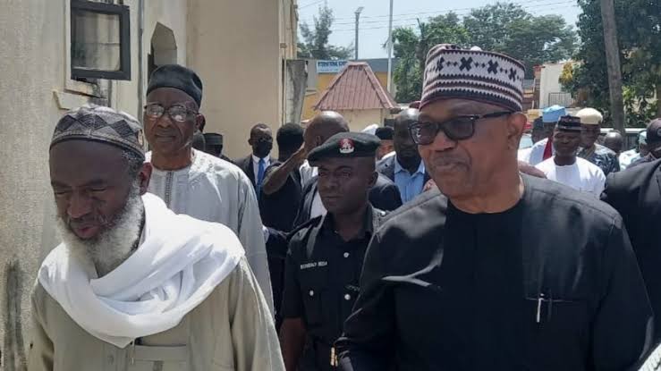 Peter Obi with Shiekh Gumi