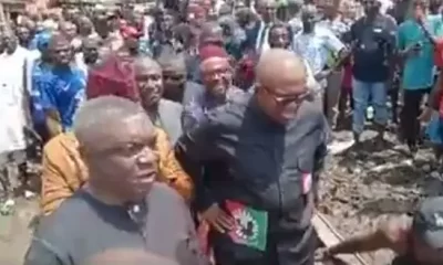 Peter Obi visits flooded communities in Benue