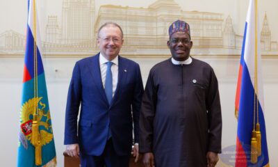 А.В.Яковенко и Посол Нигерии Шеху