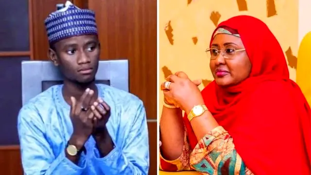 Aminu Muhammad and Aisha Buhari