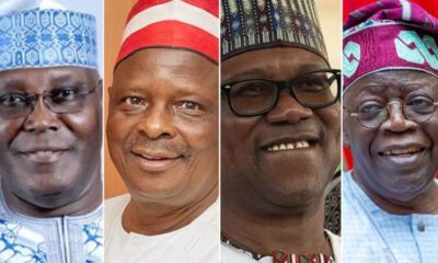Atiku, Kwankwaso, Peter Obi and Tinubu
