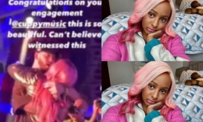 DJ Cuppy and her British boyfriend