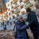 Residential homes in Ukraine, blown up by Russia forces