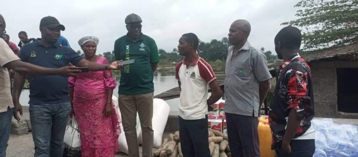 Flood relief material for Niger Delta victims