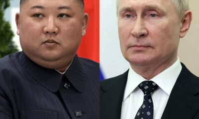 Kim Jong Un and Vladimir Putin