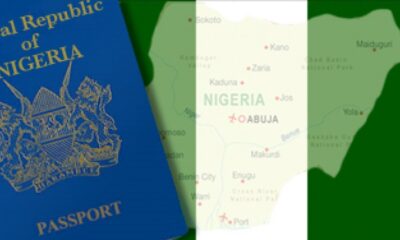Nigeria map and passport - Expatriate Quota Administration Handbook