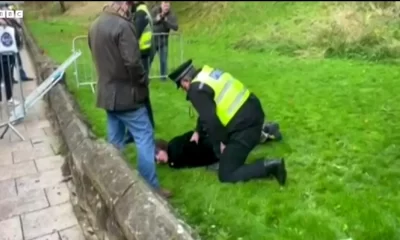 Student arrested over eggs thrown at King Charles