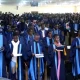 Students of Olabisi Onabanjo University (OOU), Ago-Iwoye taking oath of matriculation