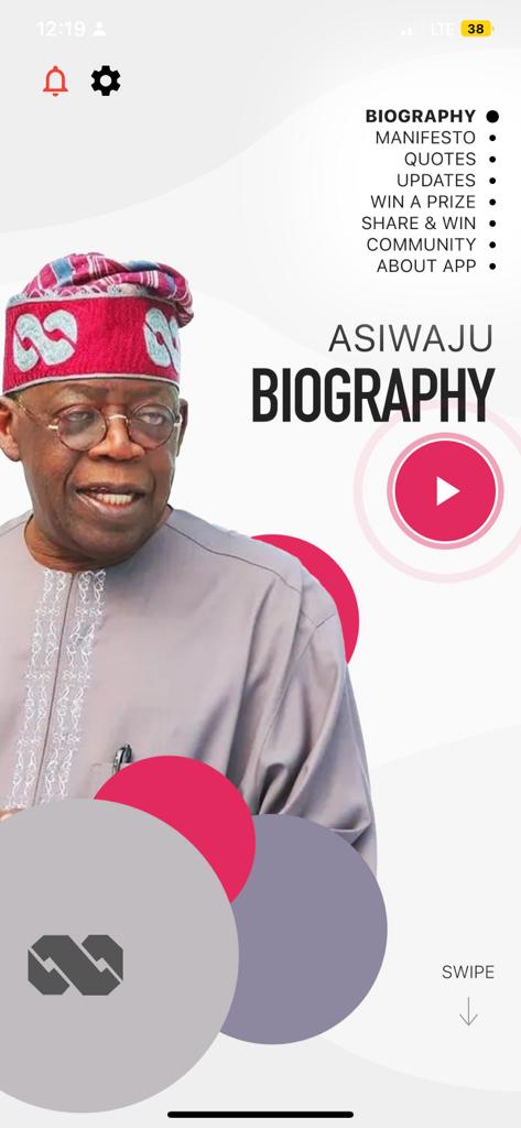 Tinubu mobile app