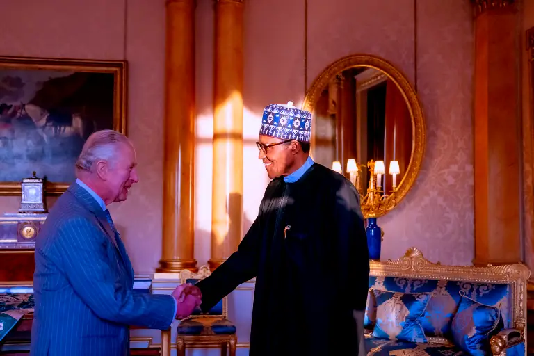 King Charles and President Buhari