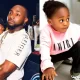 Davido and child Ifeanyi