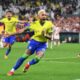 Neymar celebrate goal as Brazil scores against Croatia