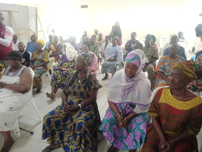 A Cross section of the beneficiaries