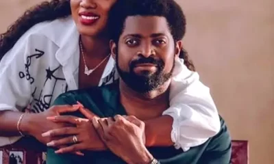 Basketmouth and wife Elsie