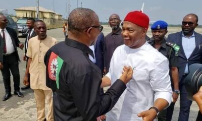 Peter Obi and Hope Uzodinma