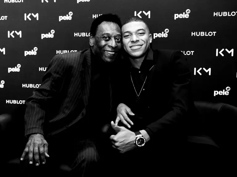 Mbappe and Pele