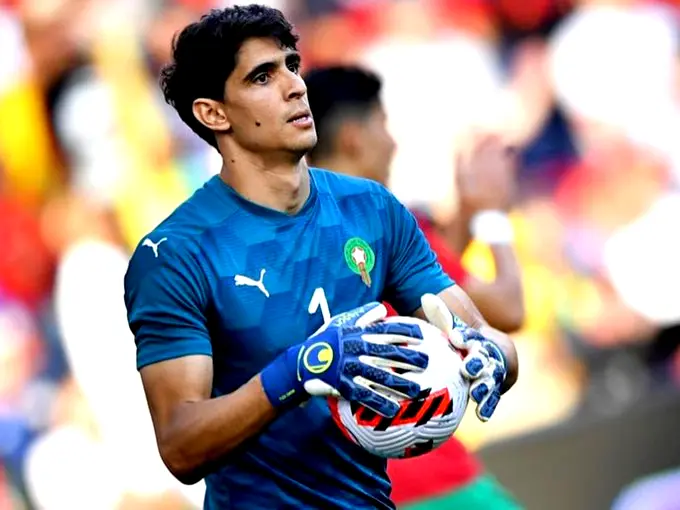 Morocco goalkeeper Yassine Bounou