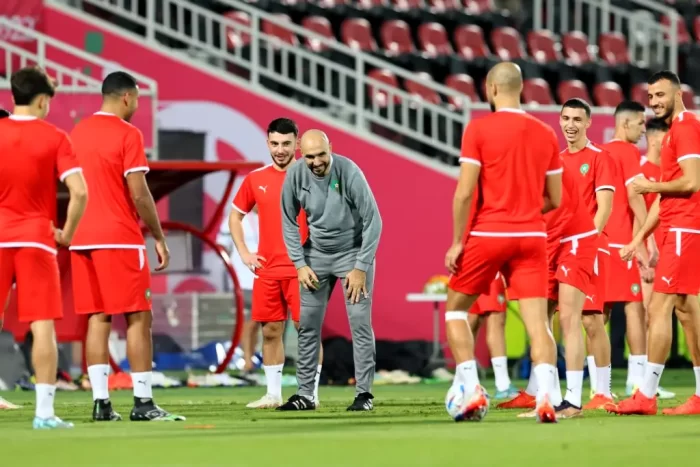 Morocco’s coach Walid Regragui