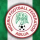 NFF Logo and Nigeria flag