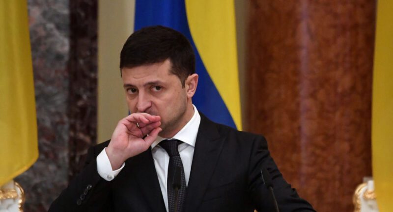 Ukraine president Zelensky