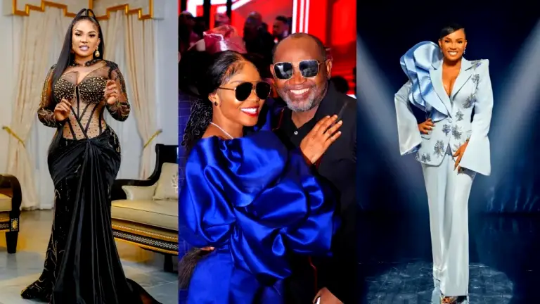 Iyabo Ojo and Paul Okoye