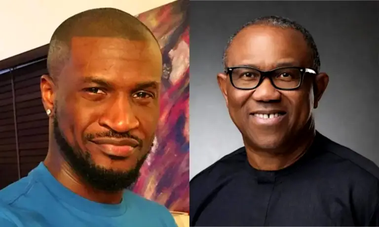 Peter Obi and Peter Okoye of PSquare