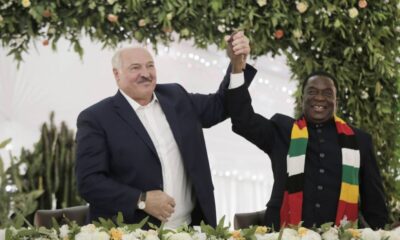 Belarus President Lukashenko and Zimbabwean President Mnangagwa