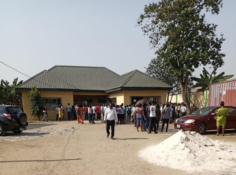 INEC office in Obio-Akpor LGA, Portharcourt, Rivers State