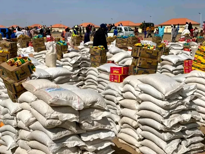 NEMA IDP food distribution in Borno State