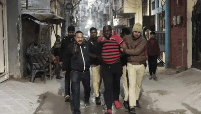 Nigerians in India arrested for overstaying, police attacked
