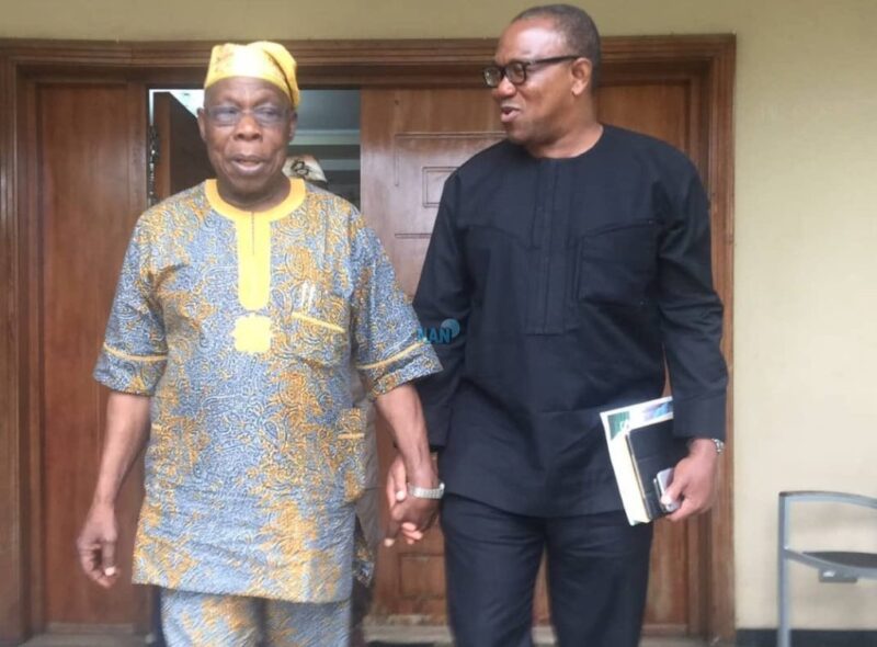 Obasanjo and Peter Obi