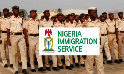 Officials of the Nigeria Immigration Service - NIS