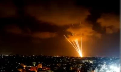 Palestine launched rocket missile in Israel