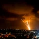 Palestine launched rocket missile in Israel