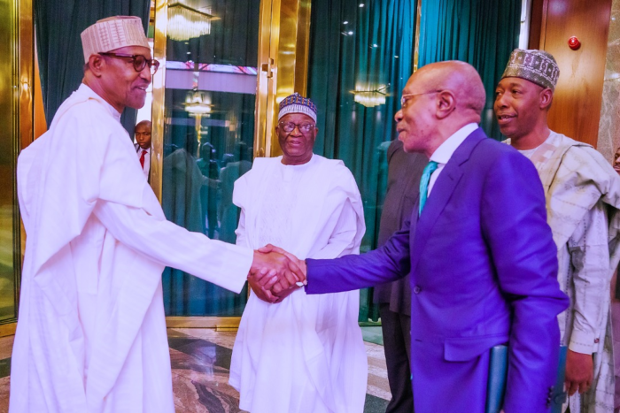 Buhari and CBN Governor, Emefiele