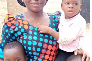 The-woman-with-her-children-missing person in Enugu state