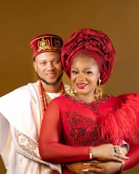 Uche Ogbodo and husband Bobby Maris