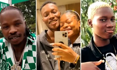 Zinoleesky, Naira Marley and sister, Shubomi