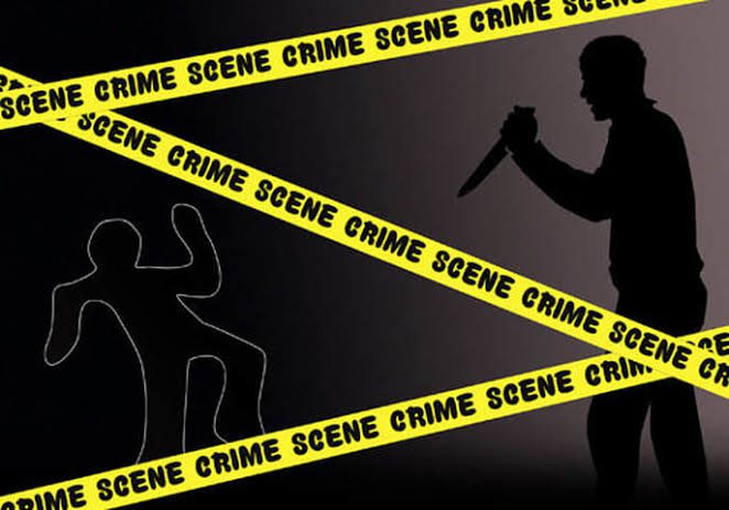 Crime and murder scene