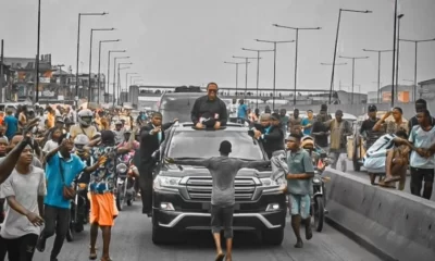 Boy that stood in front of Peter Obi's convoy