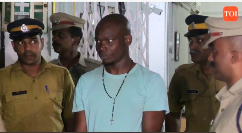Charles Diffodile, the Nigerian arrested in India for drug trafficking