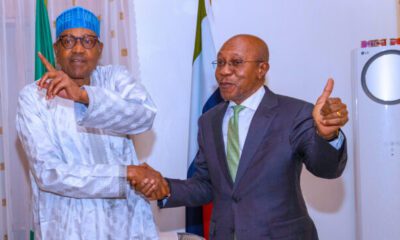 Buhari and Emefiele of CBN