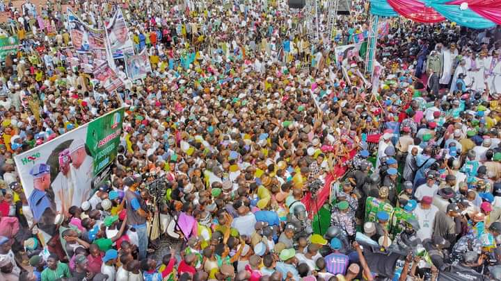 APC rally or campaign in Gombe State