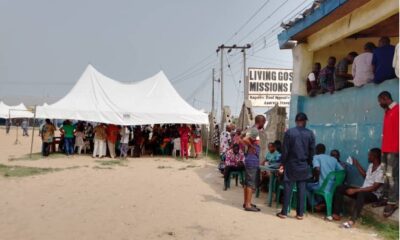 INEC election and vote process going on in Bayelsa