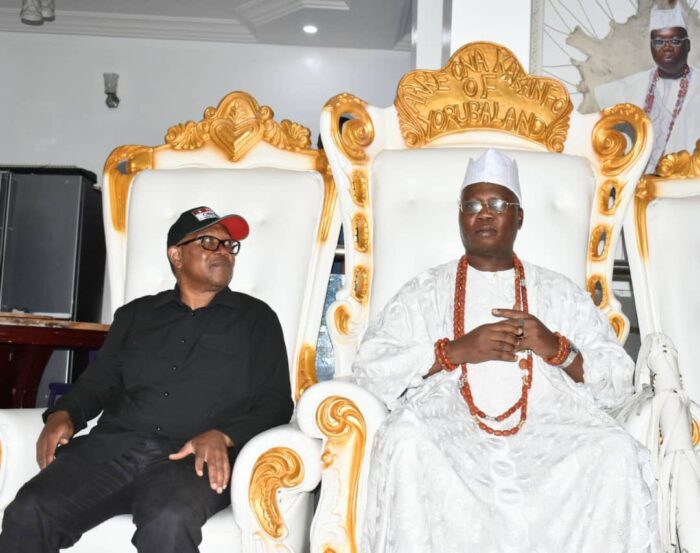 Peter Obi and Gani Adams