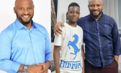Actor Yul Edochie and son