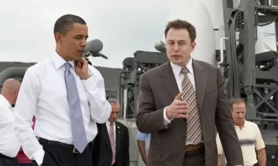 Barack Obama and Elon Musk