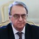 Deputy Foreign Minister Mikhail Bogdanov