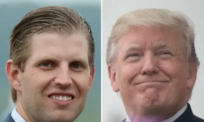Donald Trump and son Eric