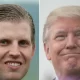 Donald Trump and son Eric